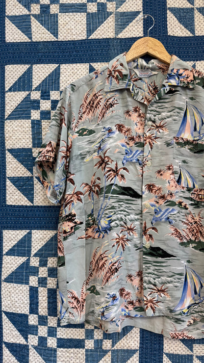 1950's Aloha Shirts Hawaiian Shirt
