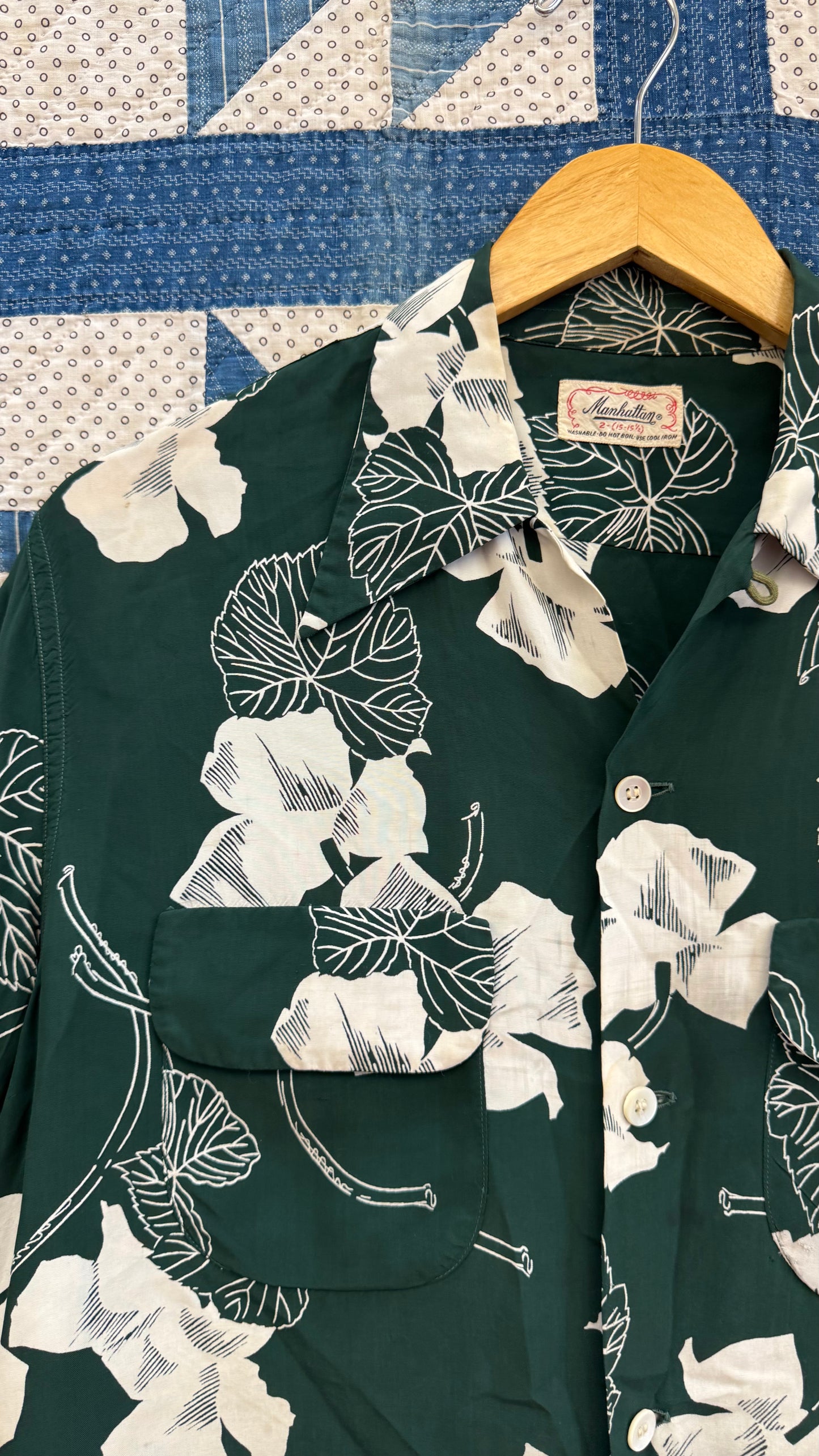 1950's Manhattan Hawaiian Shirt