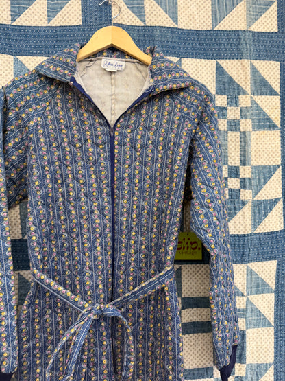 1970's Quilted Pajama Jumpsuit
