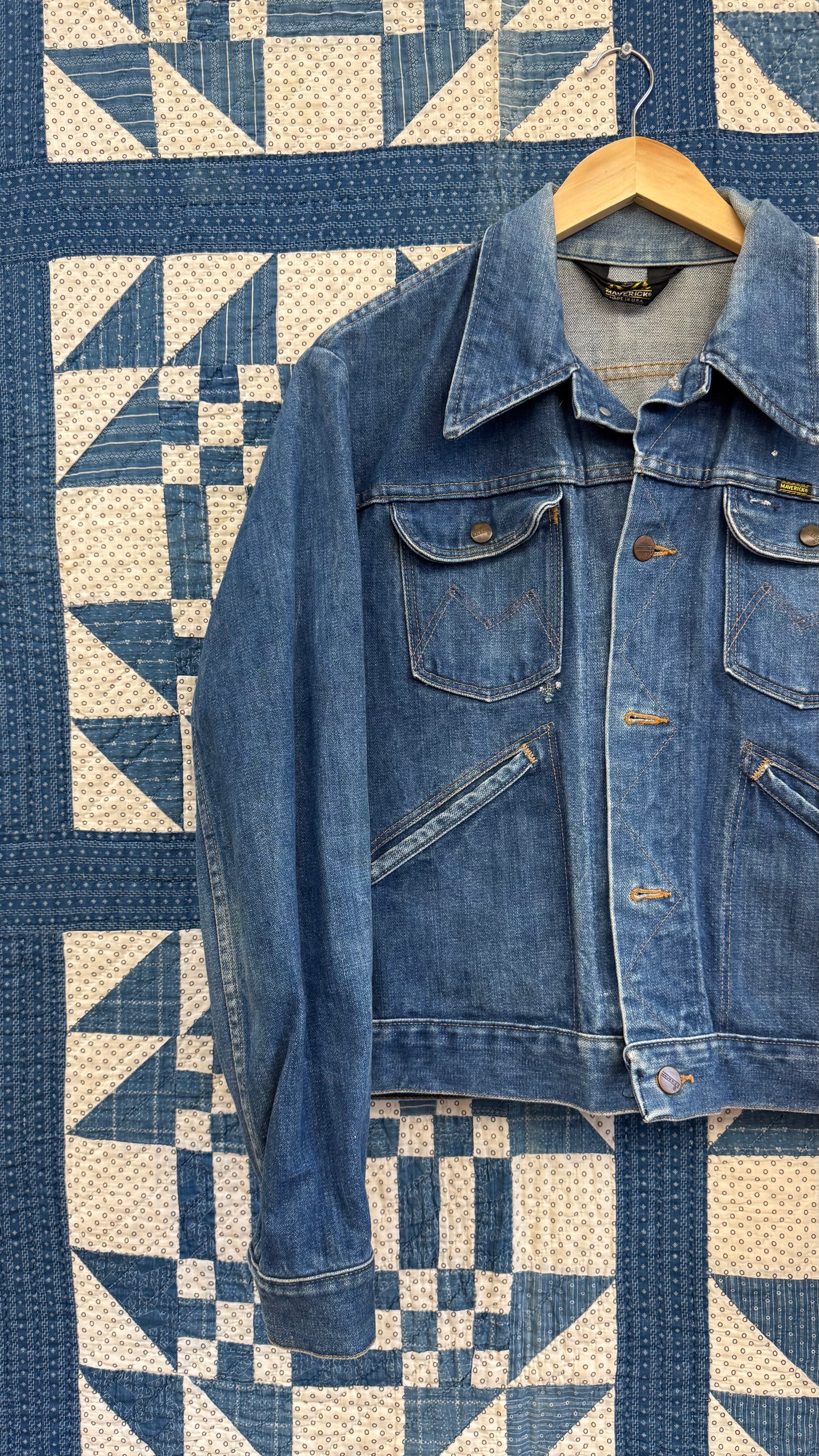 1970's Maverick's Denim Jacket