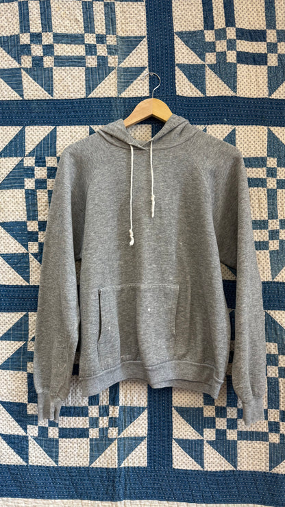 1980's Heather Grey Hoodie