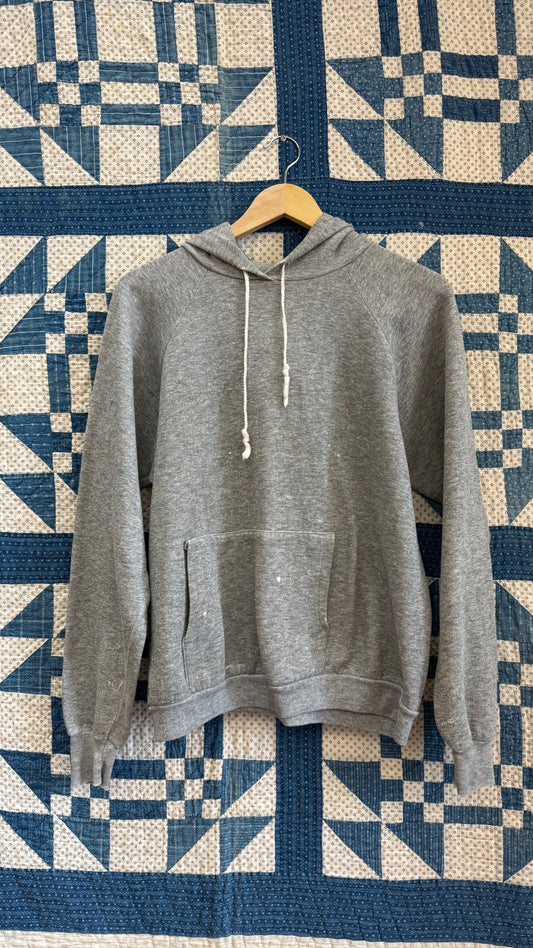 1980's Heather Grey Hoodie