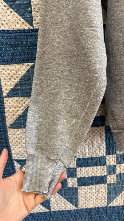 1980's Heather Grey Hoodie