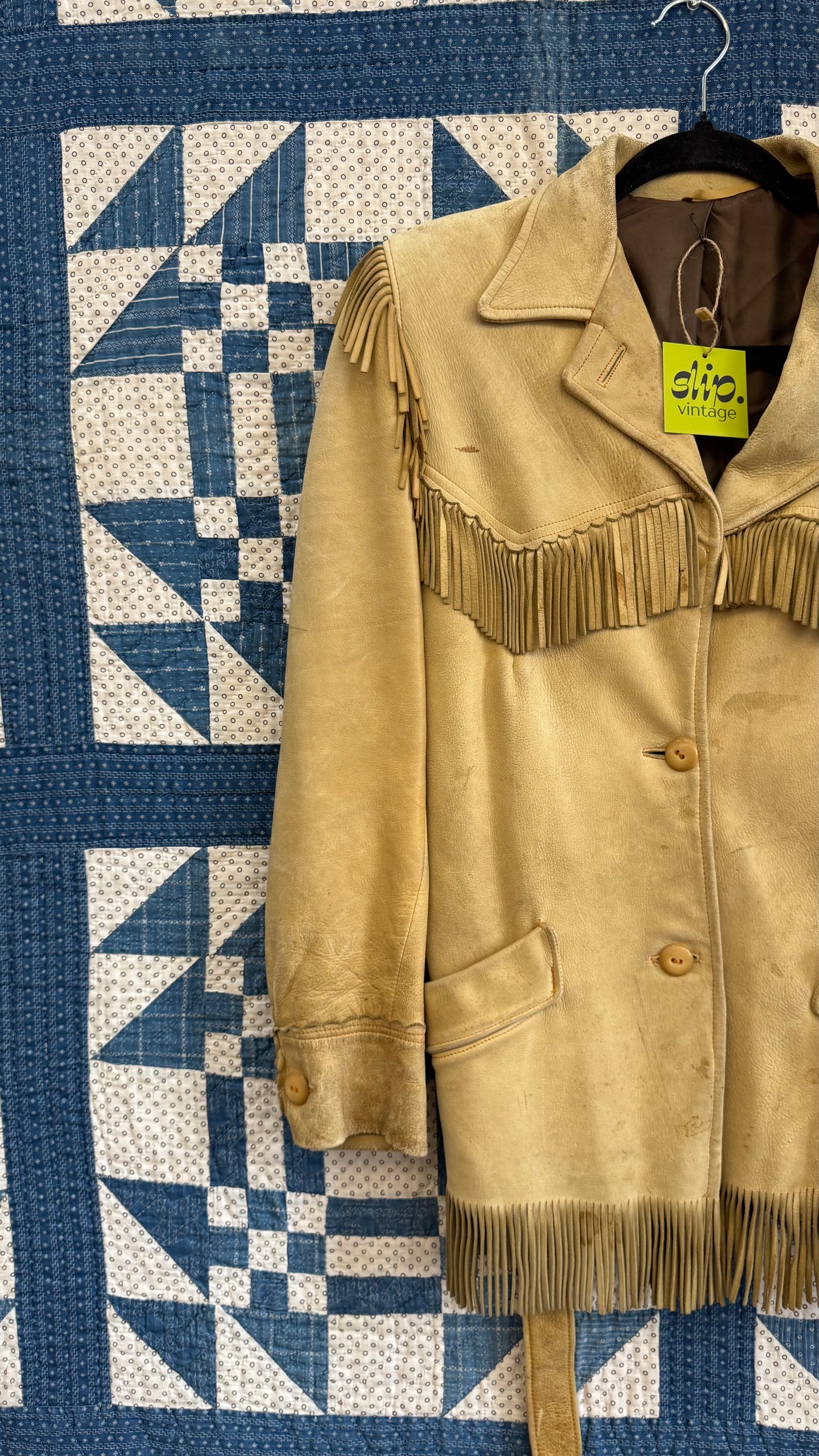 1970's Fringe Deerskin Coat