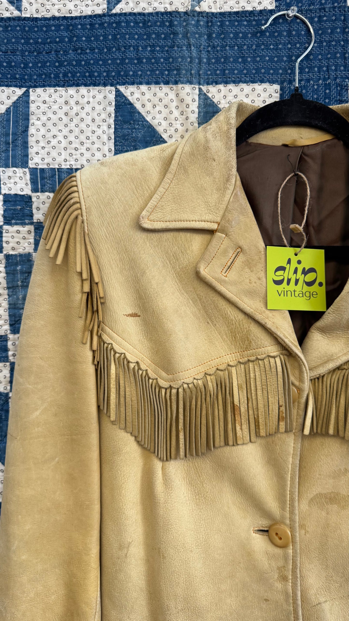 1970's Fringe Deerskin Coat