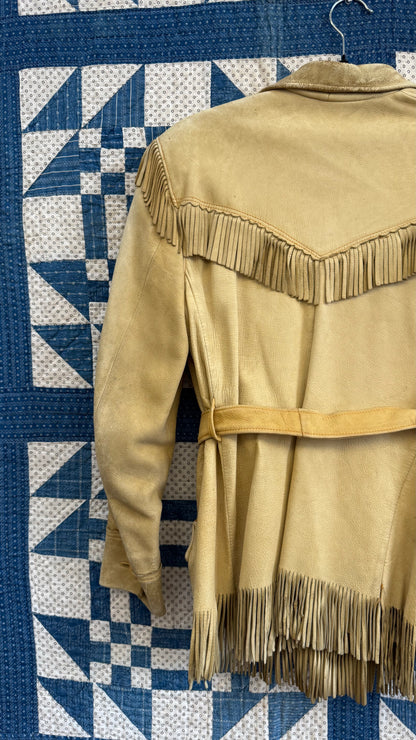 1970's Fringe Deerskin Coat