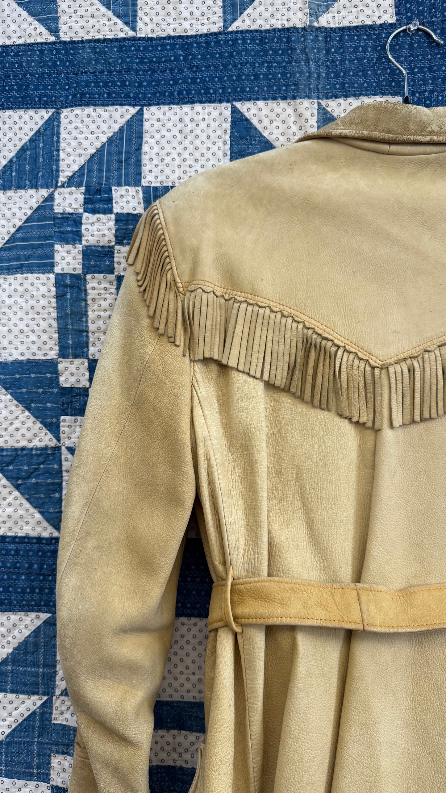 1970's Fringe Deerskin Coat