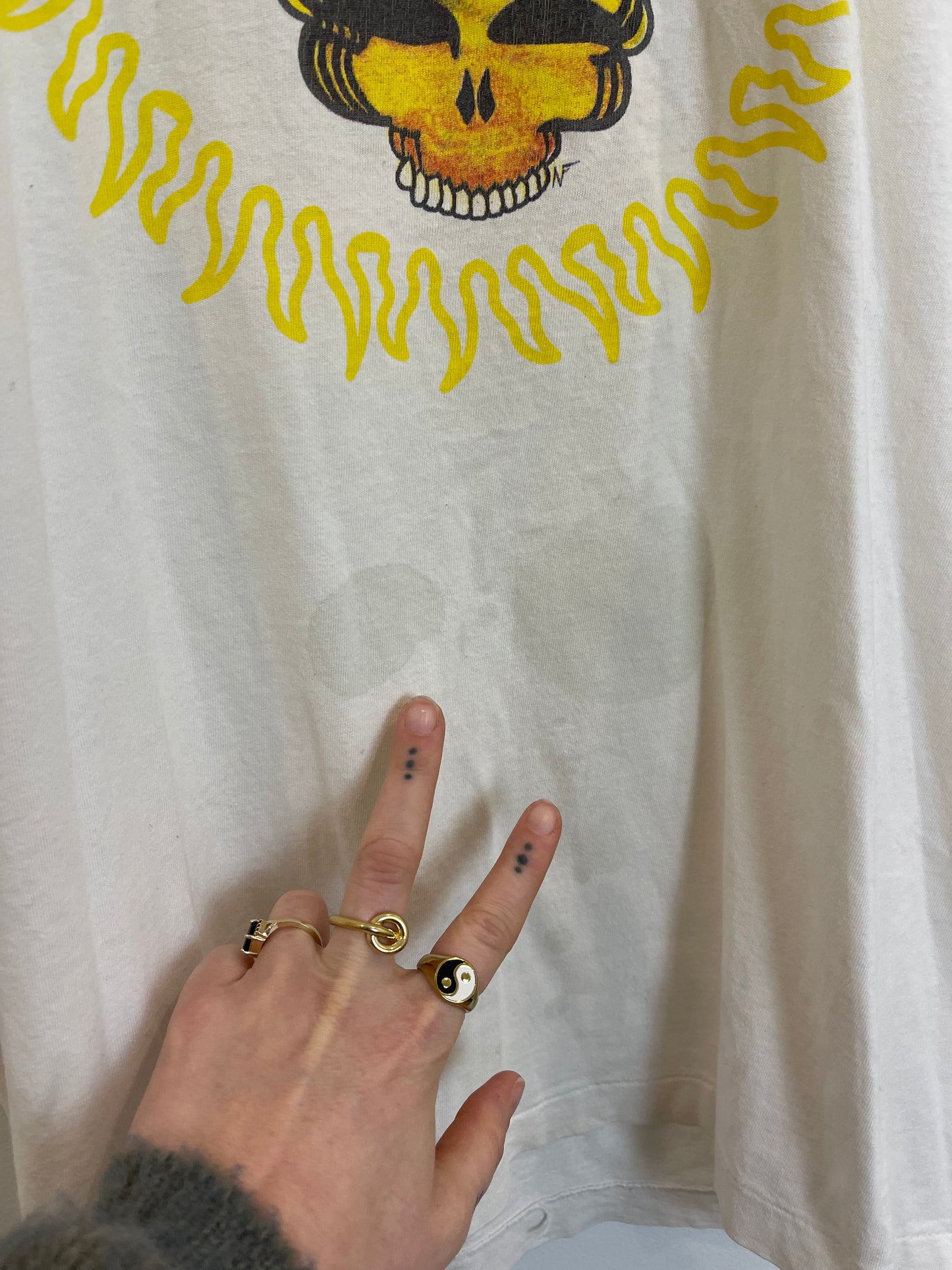 1980s Grateful Dead Skull & Roses