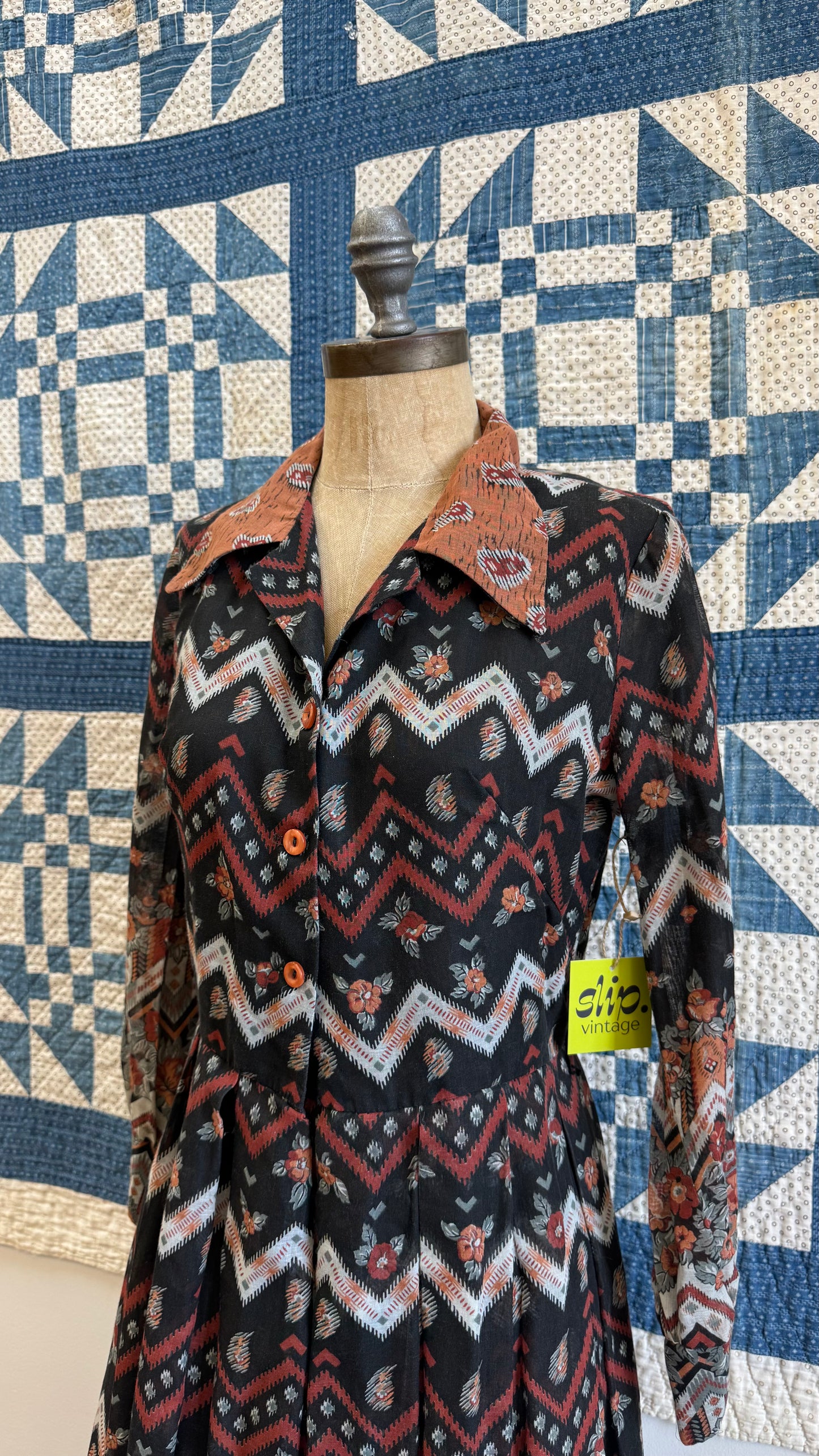 Gorgeous 70's Maxi Dress