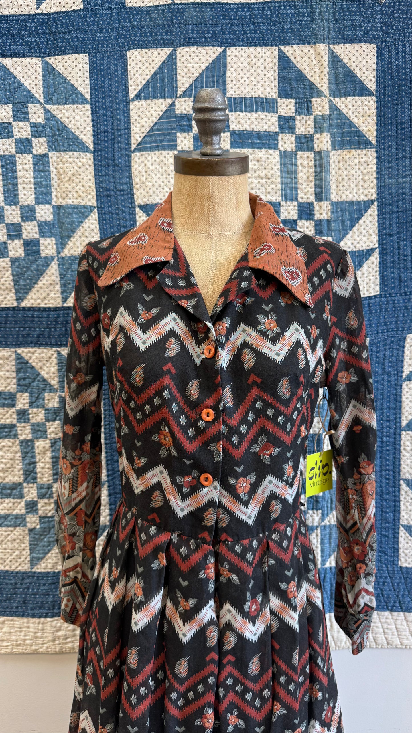 Gorgeous 70's Maxi Dress