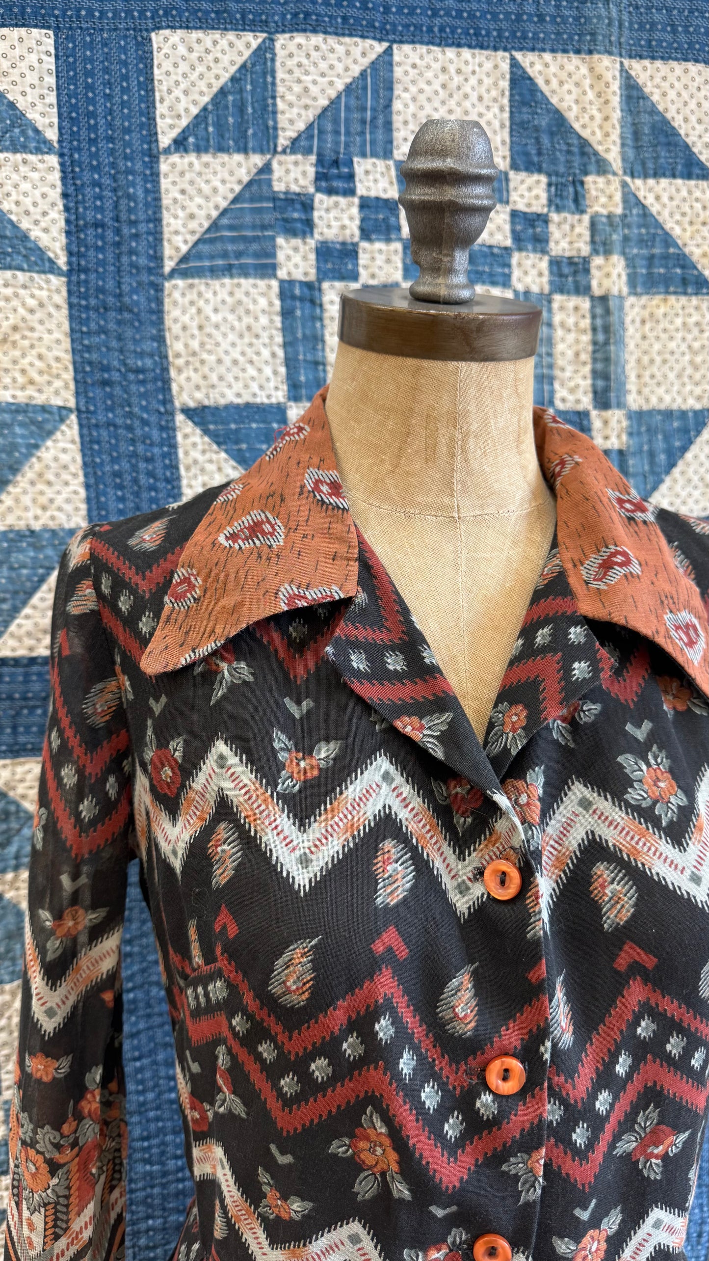 Gorgeous 70's Maxi Dress