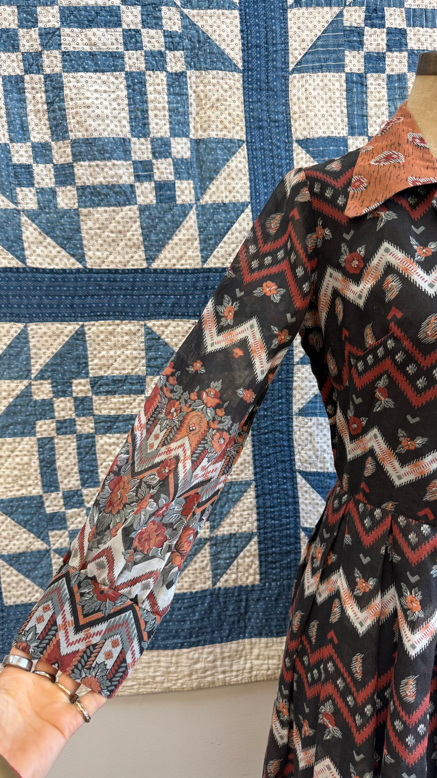 Gorgeous 70's Maxi Dress