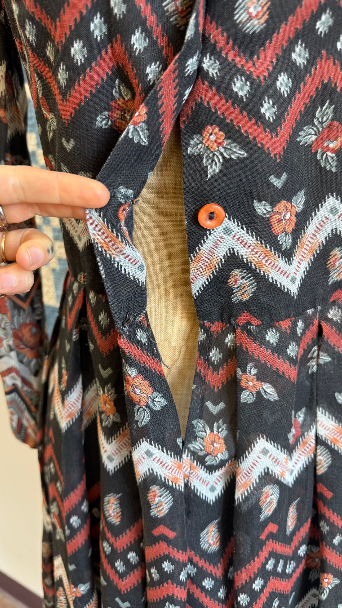 Gorgeous 70's Maxi Dress