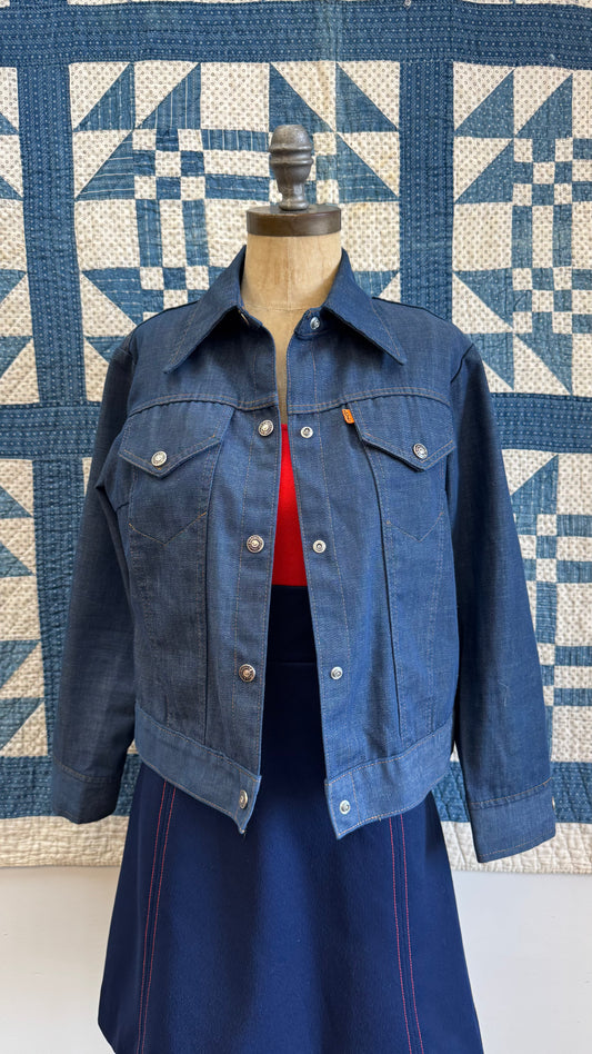 Dark Wash Levi's Orange Tab Denim Jacket