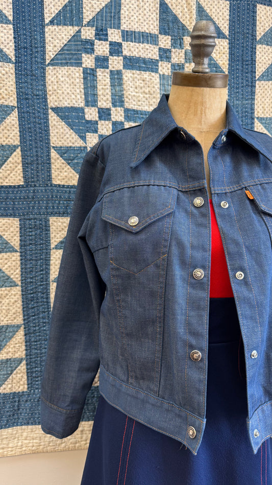 Dark Wash Levi's Orange Tab Denim Jacket