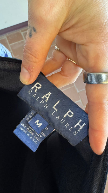 Black Velvet Ralph Ralph Lauren Tank