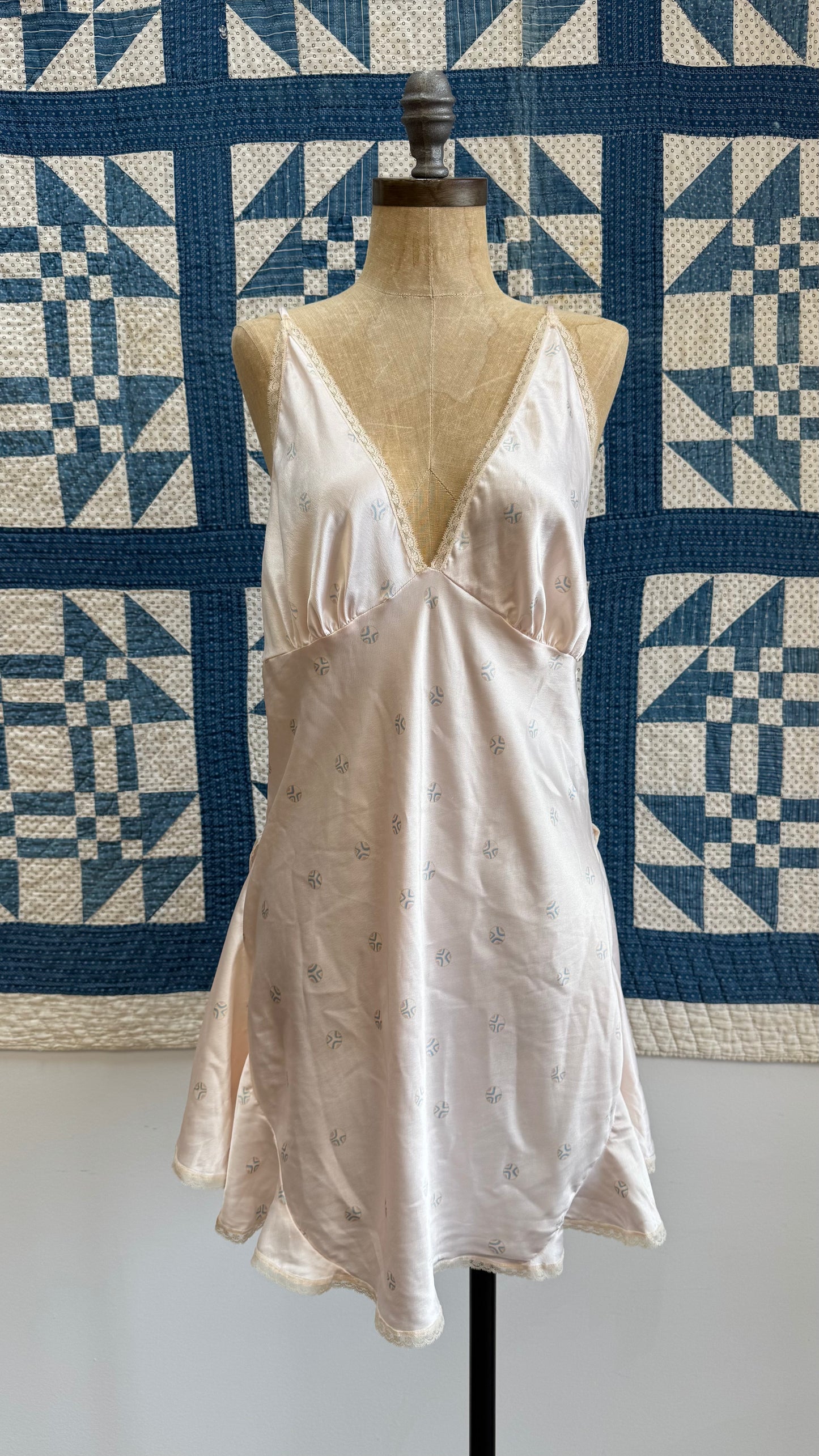Pale Pink Bias Slip