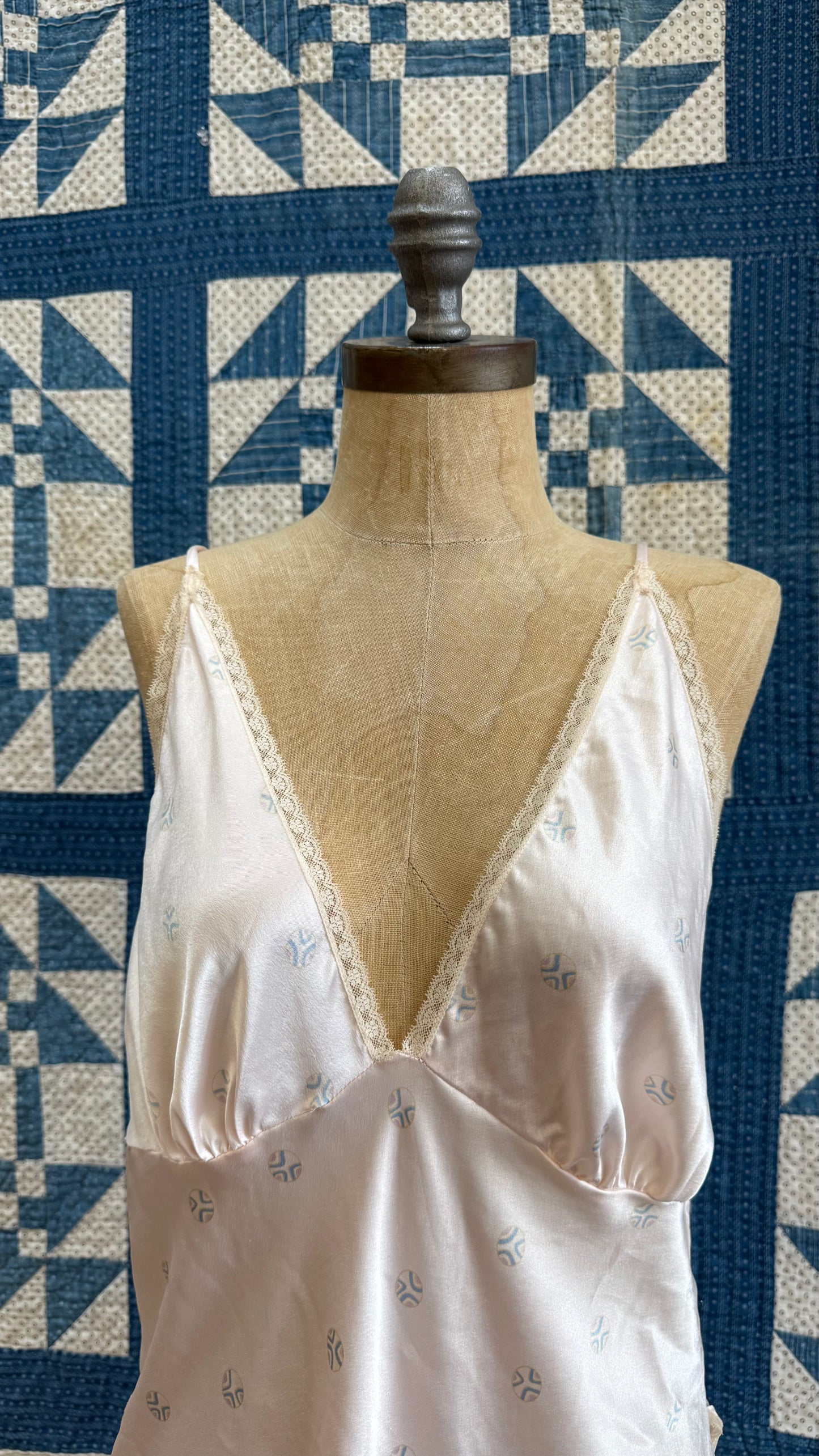 Pale Pink Bias Slip