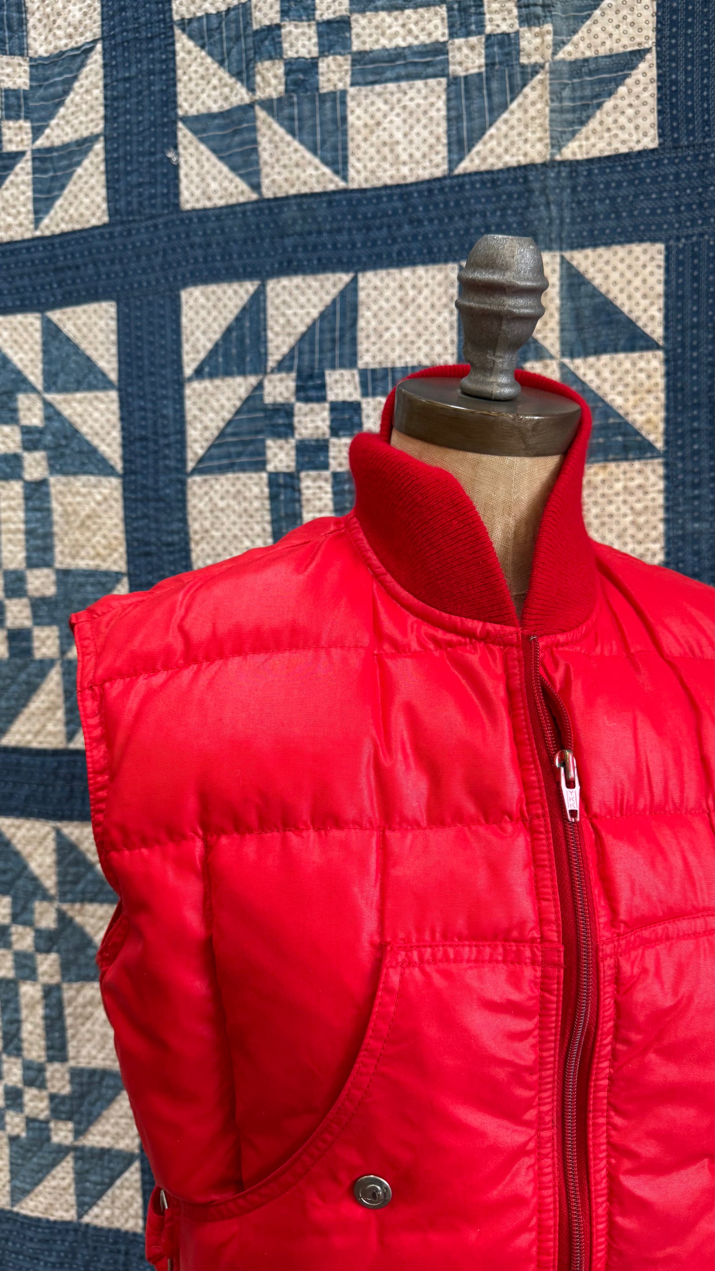 Red Obermeyer Puffer Vest