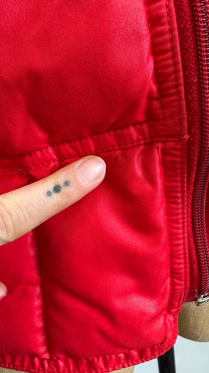 Red Obermeyer Puffer Vest