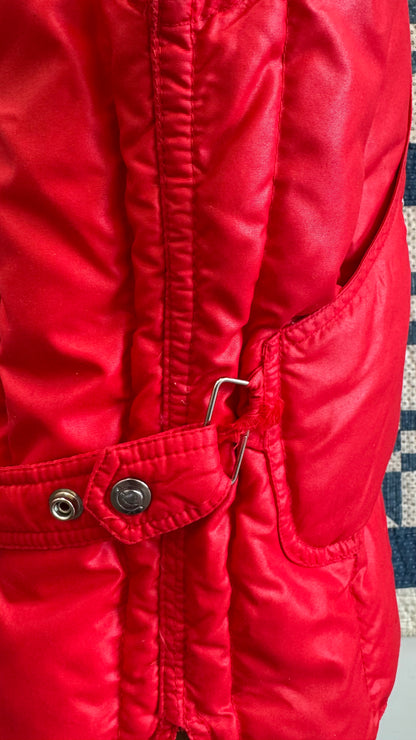 Red Obermeyer Puffer Vest