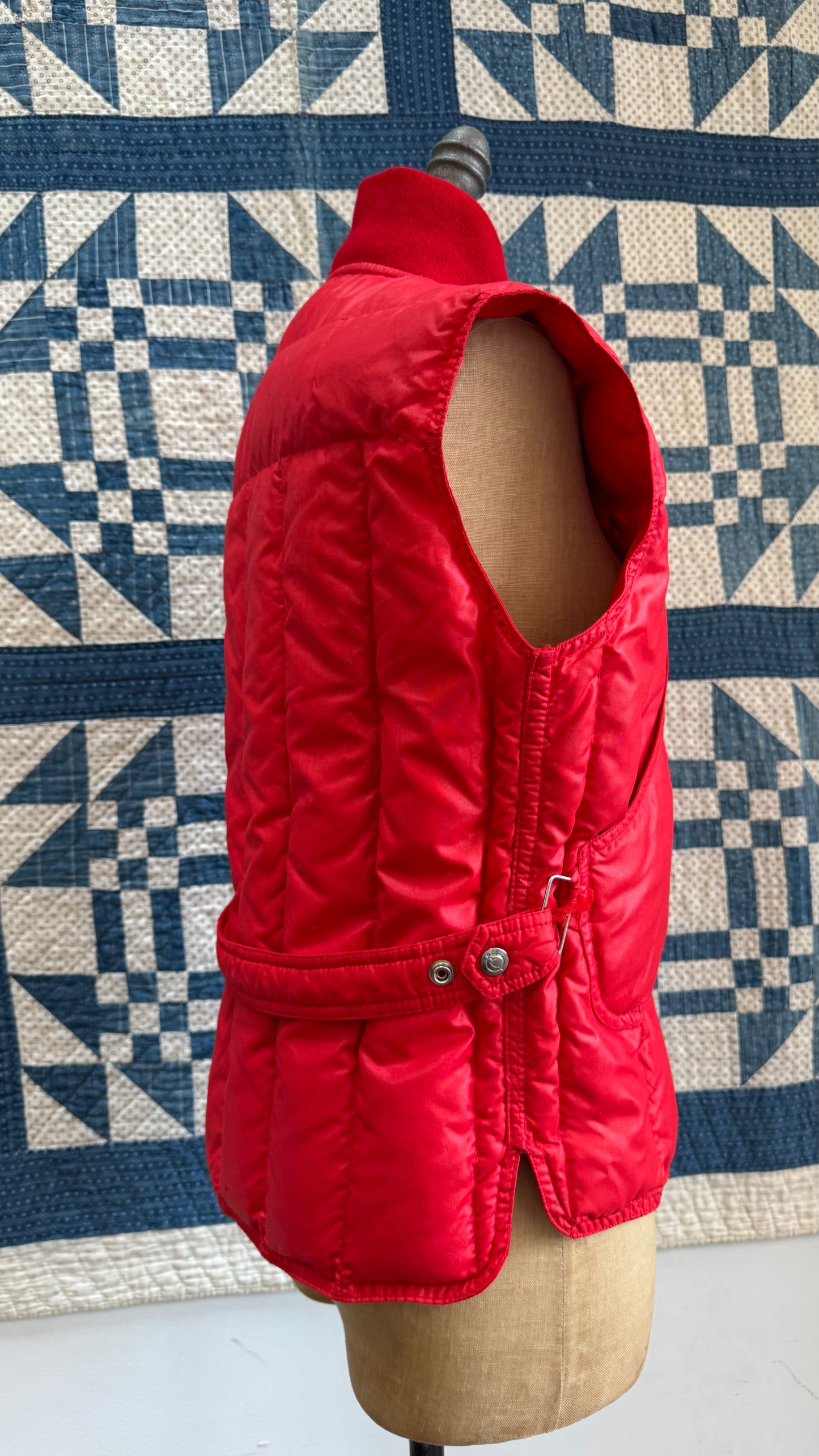 Red Obermeyer Puffer Vest