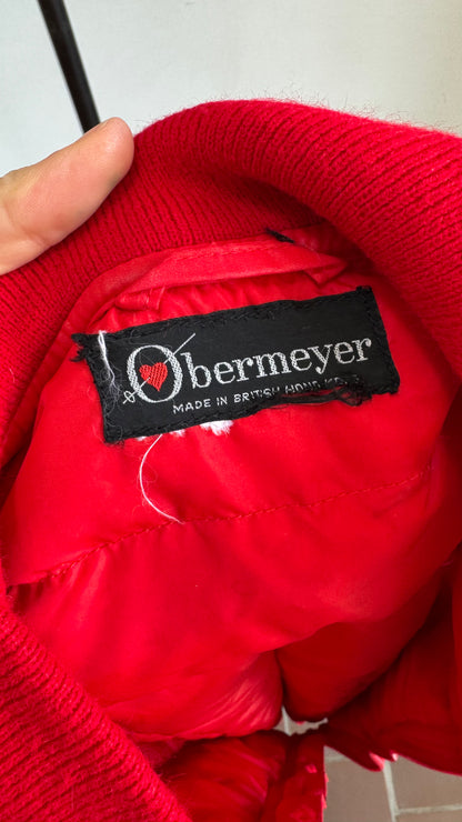 Red Obermeyer Puffer Vest