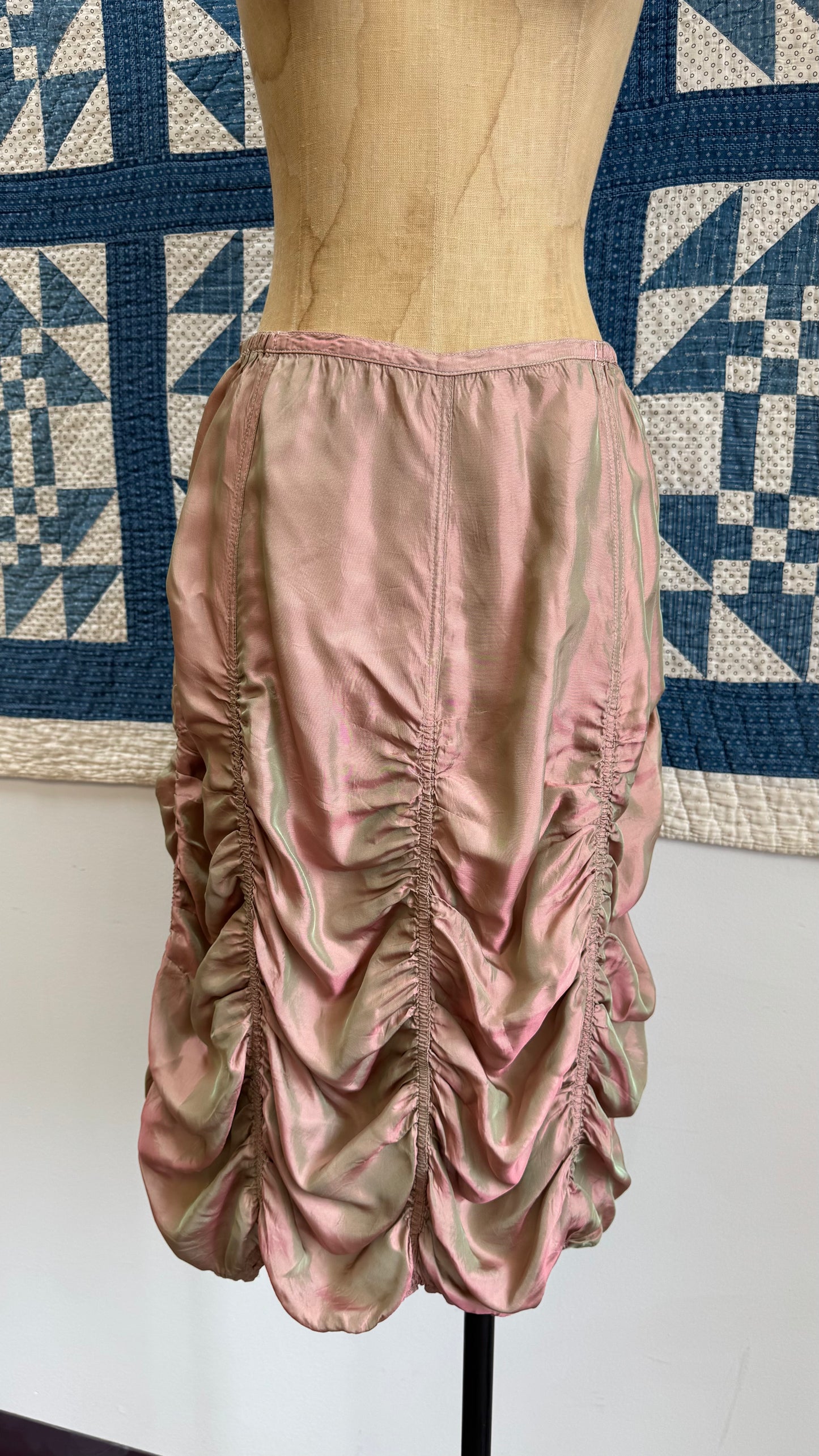 L'Hanna Iridescent Pink Skirt