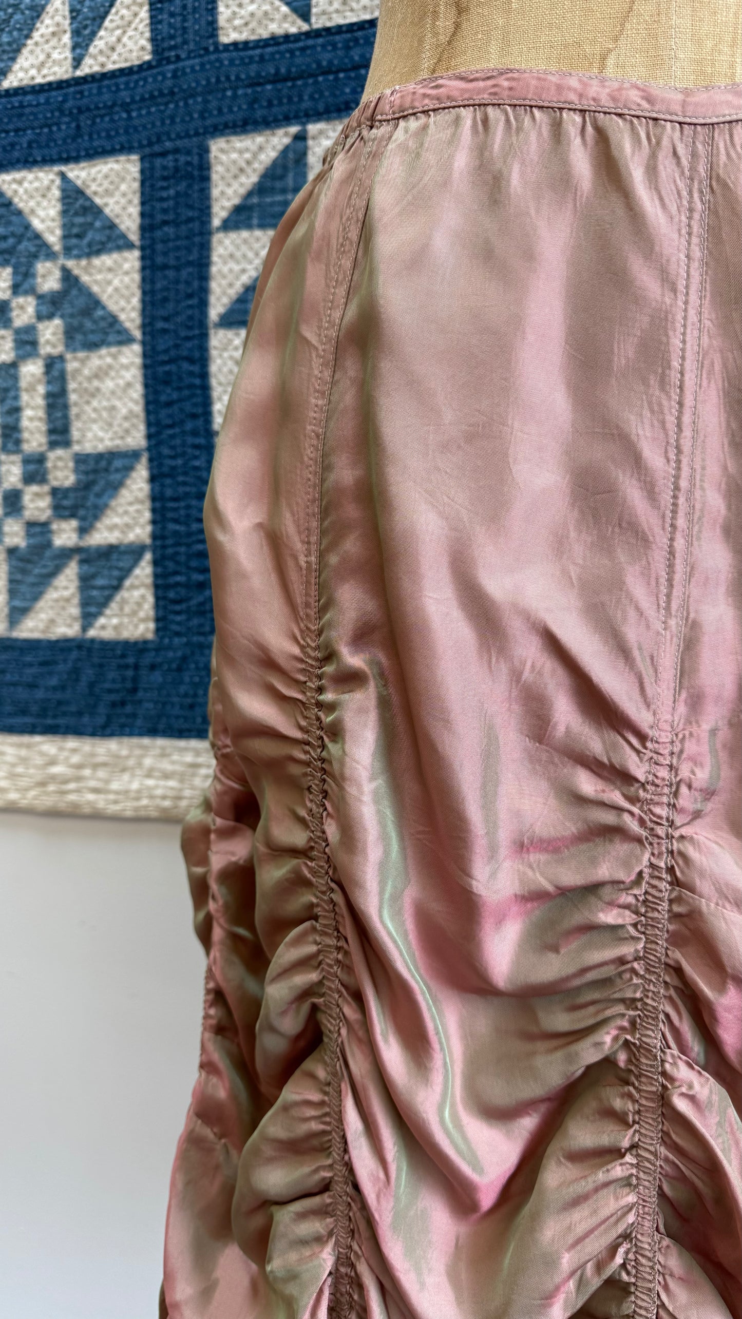 L'Hanna Iridescent Pink Skirt