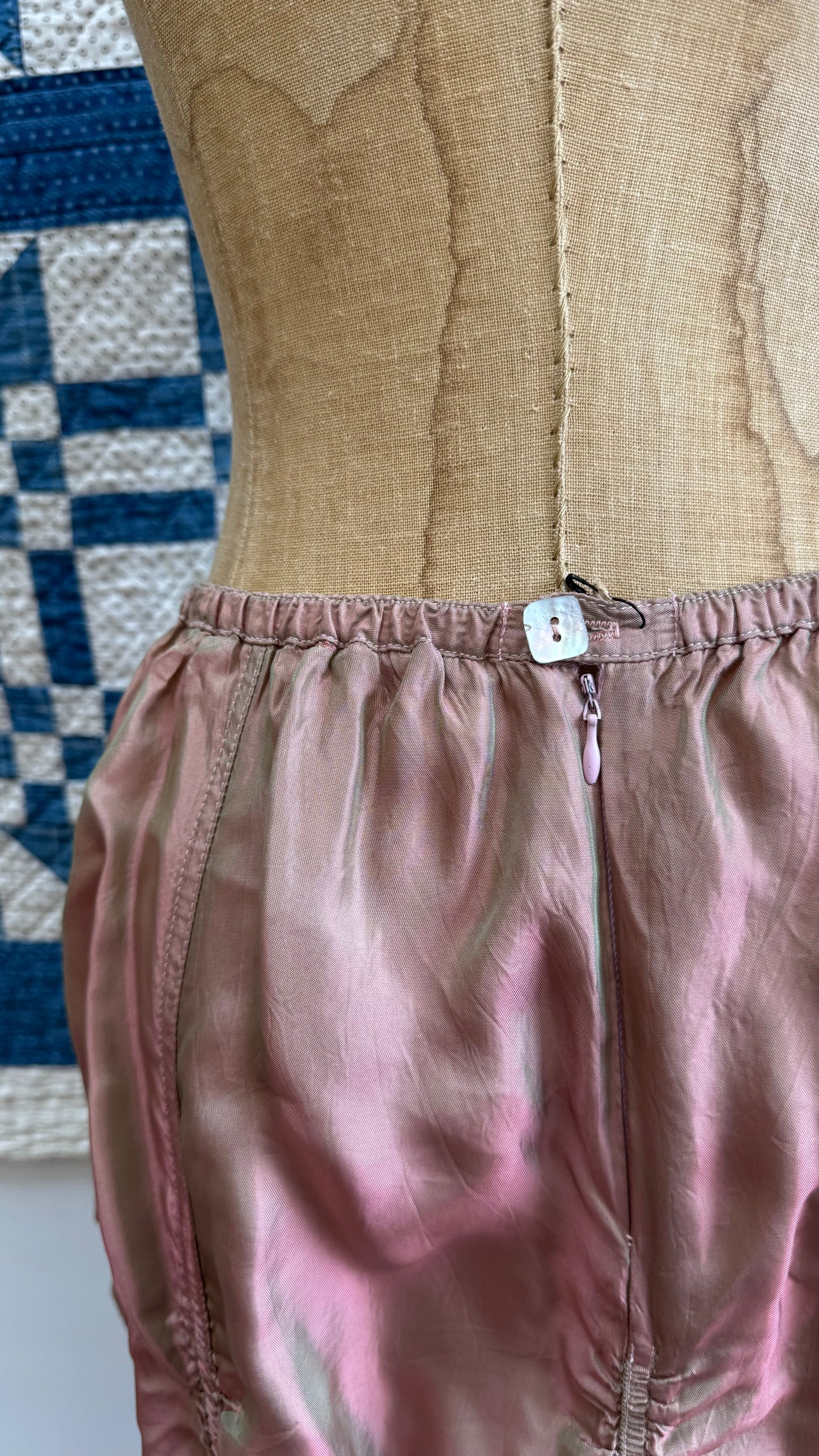 L'Hanna Iridescent Pink Skirt