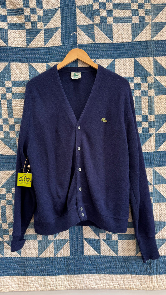 Lacoste Navy Cardigan