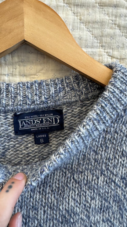 Land's End Heathered Sweater