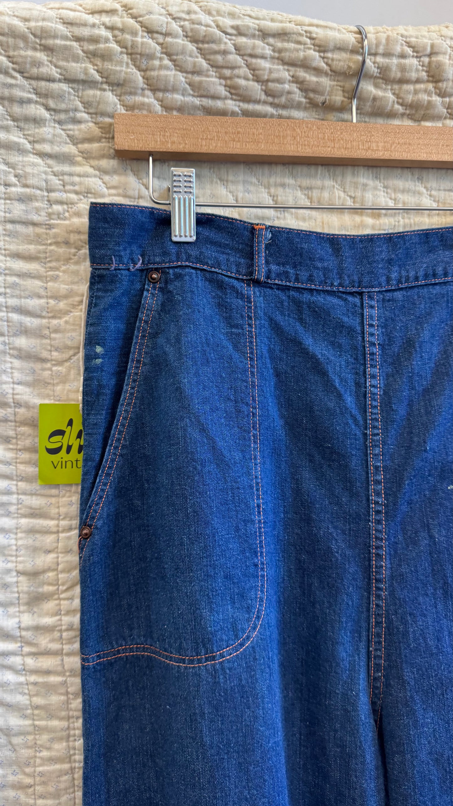 1950's Side Zip Jeans