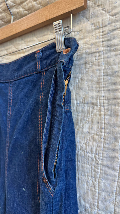1950's Side Zip Jeans