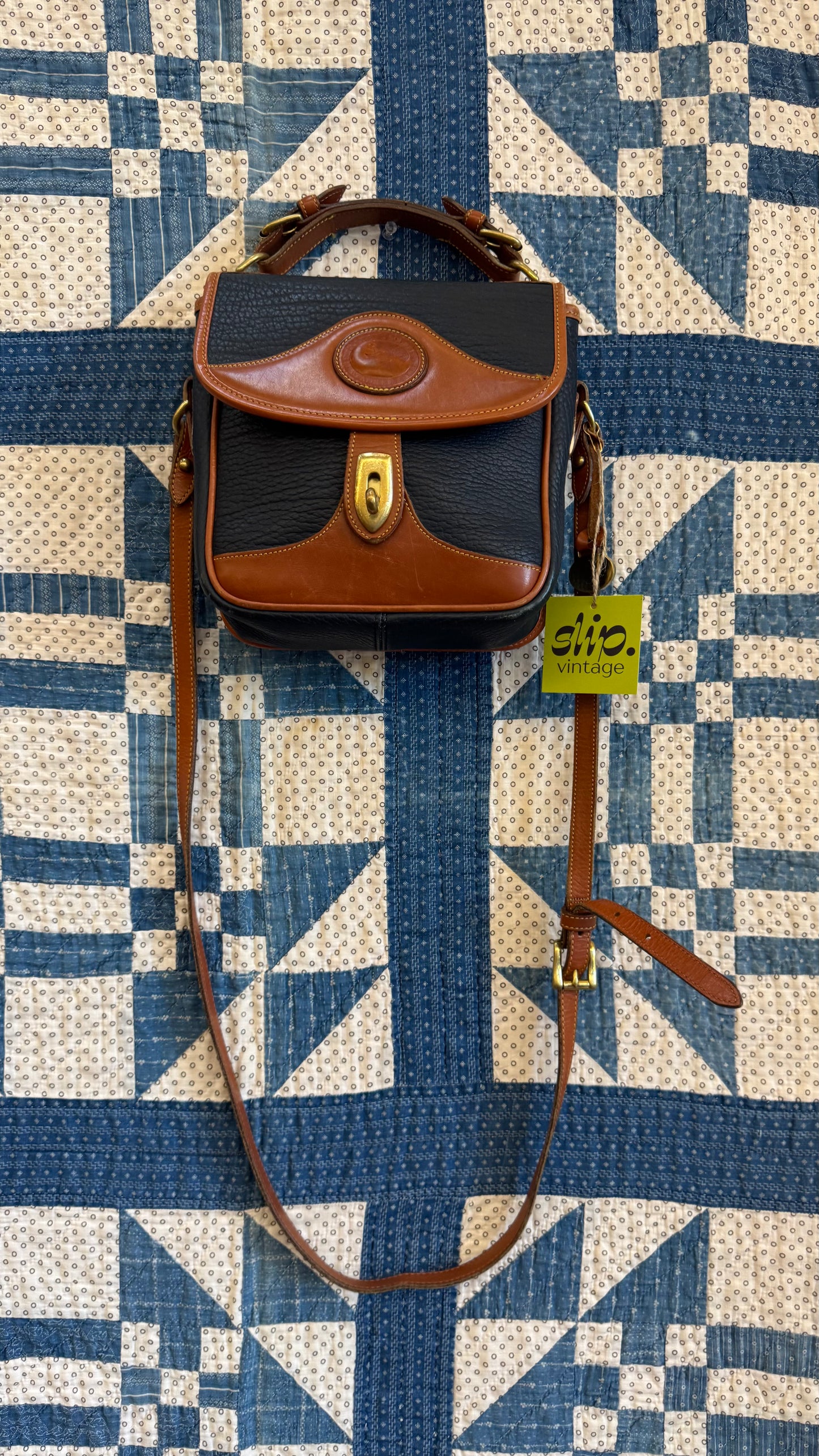 Dooney and Burke Square Carrier Purse