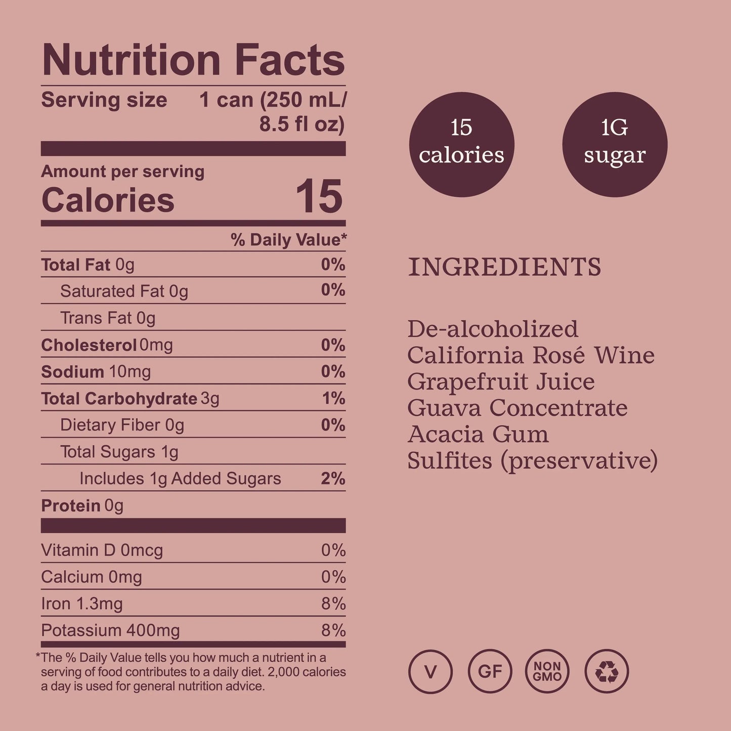 Surely Non-Alcoholic Sparkling Wine | Sparkling Rosé