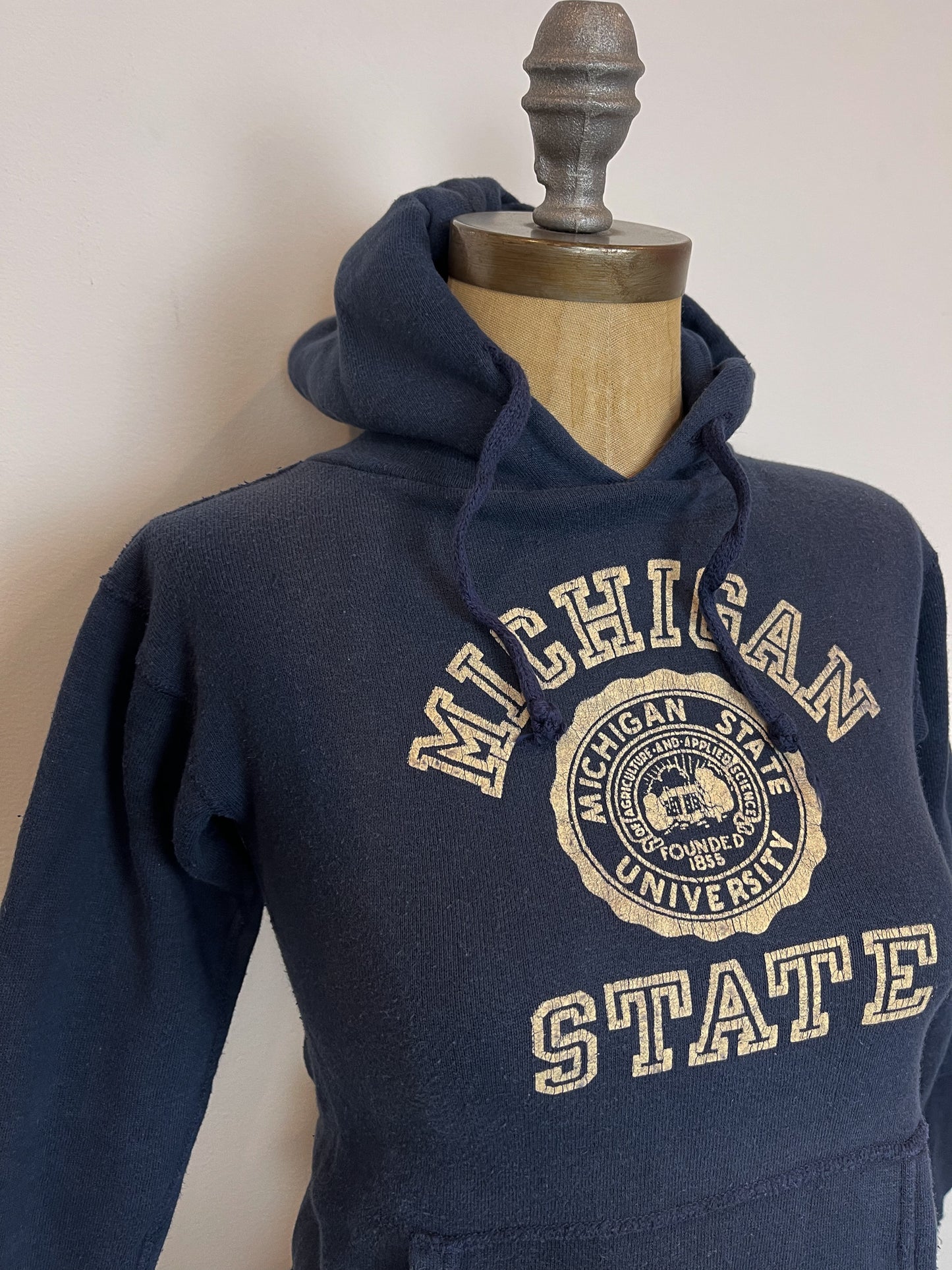 Navy Michigan State Hoodie